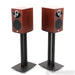 Linn Majik 109 Bookshelf Speakers; Rosenut Pair w/ Stands