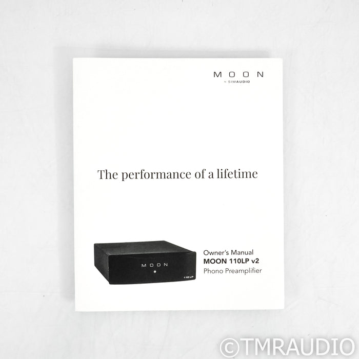 MOON by Simaudio 110LP V2 MM / MC Phono Preamplifier