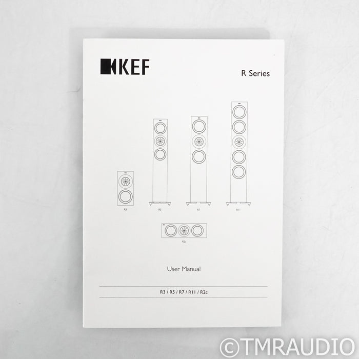 KEF R2c Center Channel Speaker; Black Gloss