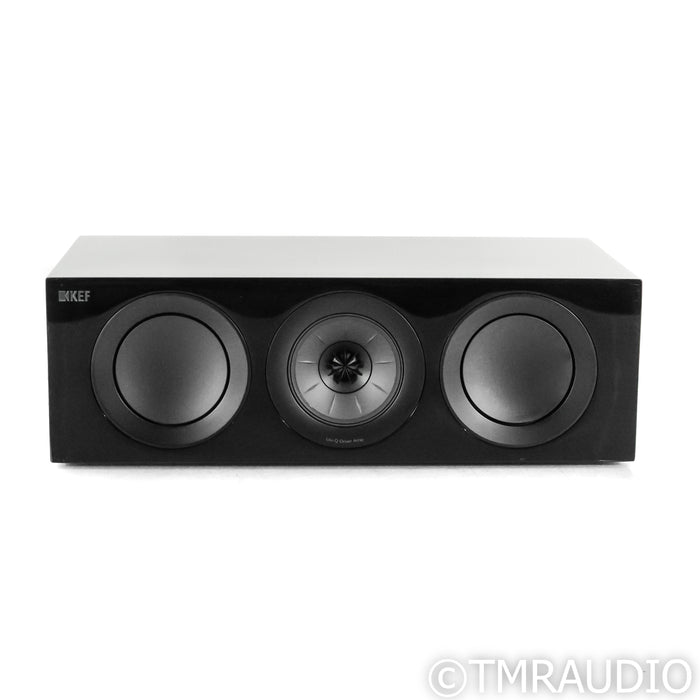 KEF R2c Center Channel Speaker; Black Gloss