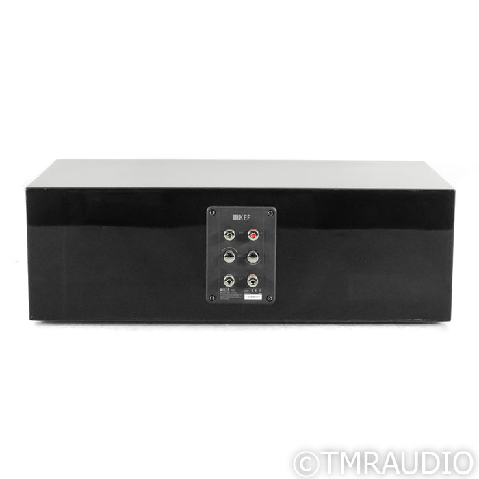 KEF R2c Center Channel Speaker; Black Gloss