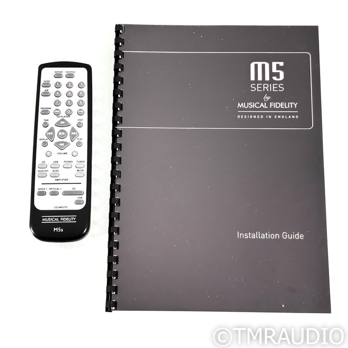 Musical Fidelity M5si Stereo Integrated Amplifier; MM Phono