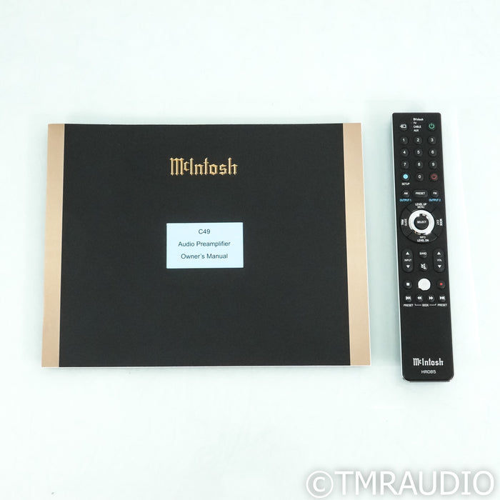 McIntosh C49 Stereo Preamplifier; MM / MC Phono
