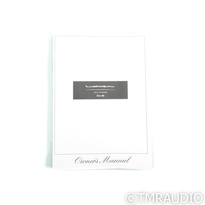 Luxman DA-06 DAC; D/A Converter