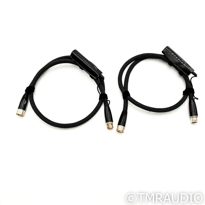 AudioQuest Wind XLR Cables; 1m Pair Balanced Interconnects