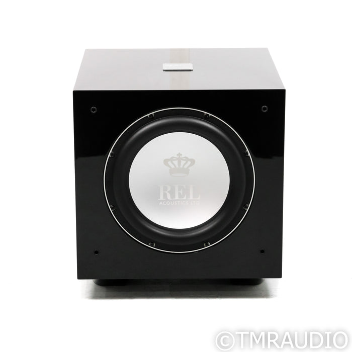 REL Acoustics S/812 12" Powered Subwoofer; Piano Black