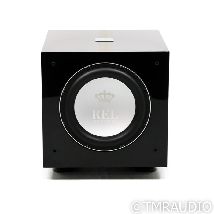 REL Acoustics S/812 12" Powered Subwoofer; Piano Black