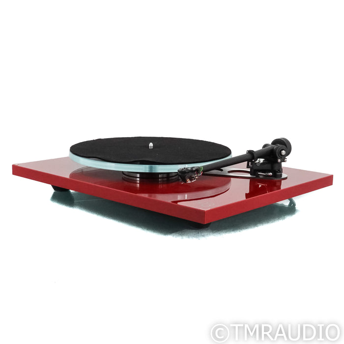 Rega Planar 3 Belt Drive Turntable Red w/ Ania MC Cartridge; Neo PSU MkII