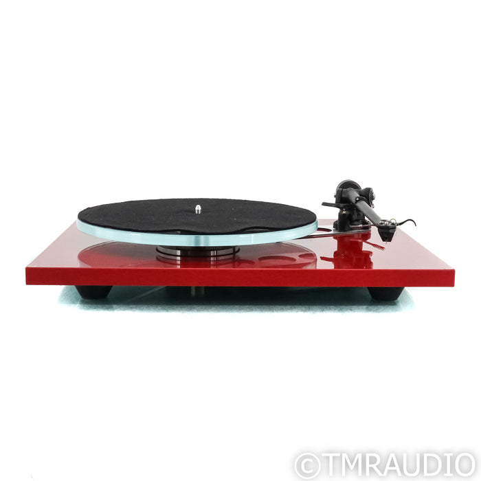Rega Planar 3 Belt Drive Turntable Red w/ Ania MC Cartridge; Neo PSU MkII