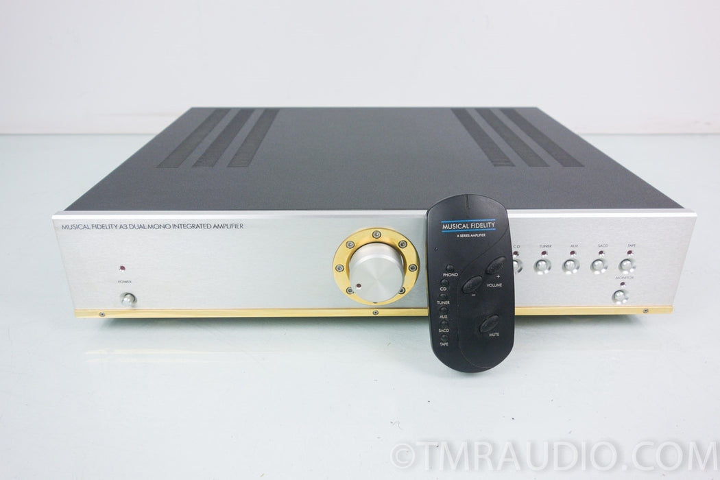 Musical Fidelity A3 Dual Mono Integrated Amplfier in Factory Box