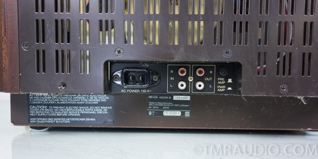 Revox Agora B Vintage Self-powered Speakers