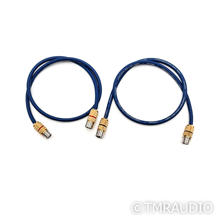 Cardas Clear Cygnus XLR Cables; 1m Balanced Interconnects