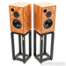 Harbeth 30.2 XD Bookshelf Speakers; Okoume Pair w/ Ton Trager Stands (Warranty)