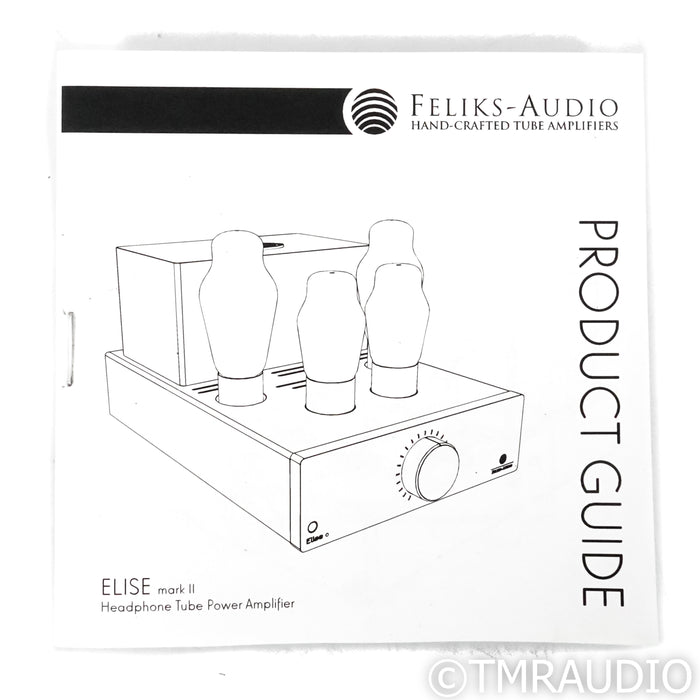 Feliks Audio Elise MK2 Tube Headphone Amplifier