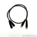 Kimber Kable Carbon Series XLR Cables; 1m Pair Balanced Interconnects