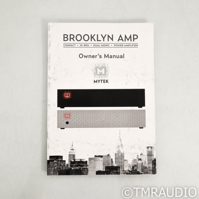 Mytek Brooklyn Amp Stereo Power Amplifier