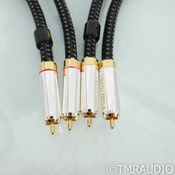 Tributaries Series 8 MkII Phono RCA Cables; 1.5m Pair Interconnects (Open Box)