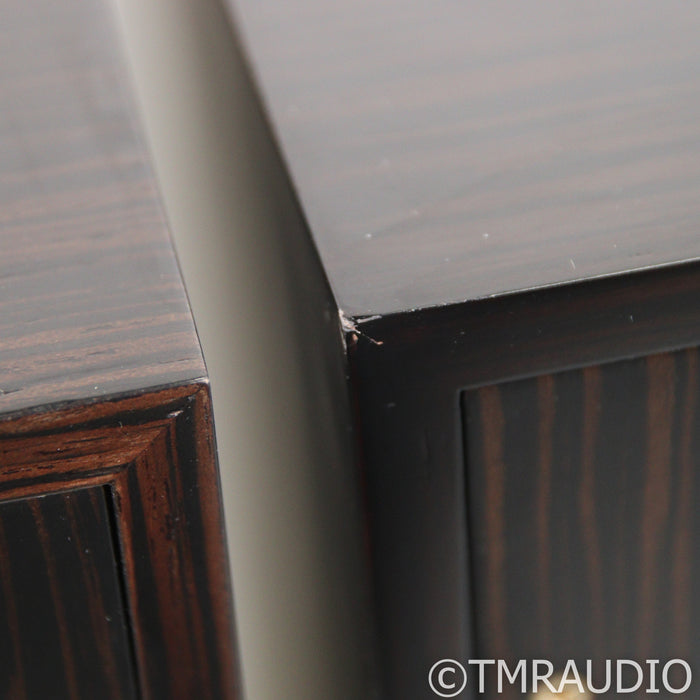 Harbeth Monitor 40.2 Speakers Bookshelf Speakers; Ebony Pair; Ton Trager Stands