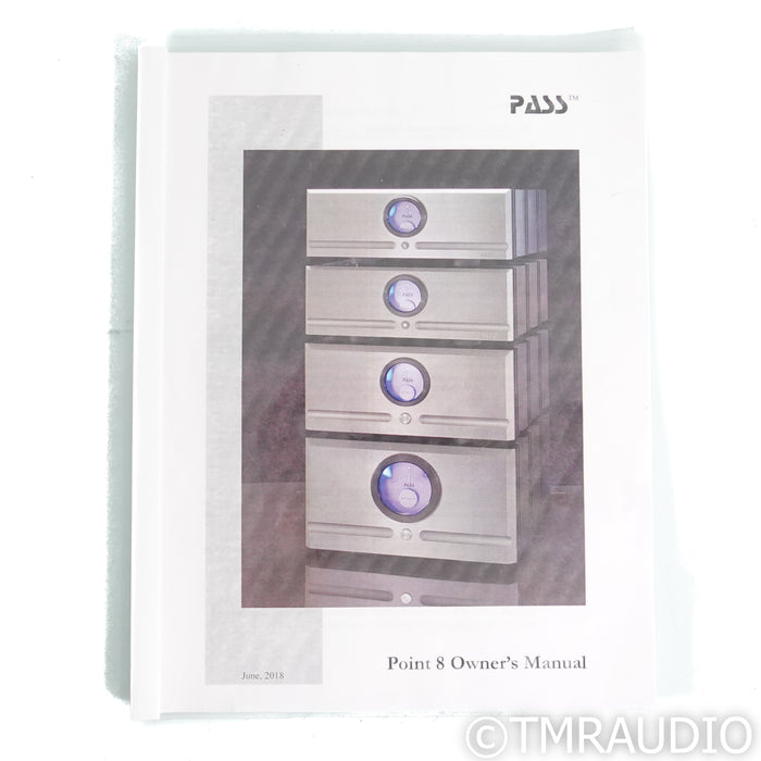 Pass Labs X250.8 Stereo Power Amplifier