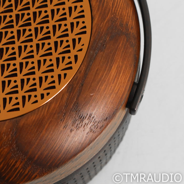 ZMF Caldera Open Back Headphones; Aged Oak w/ ZMF Pro Cable
