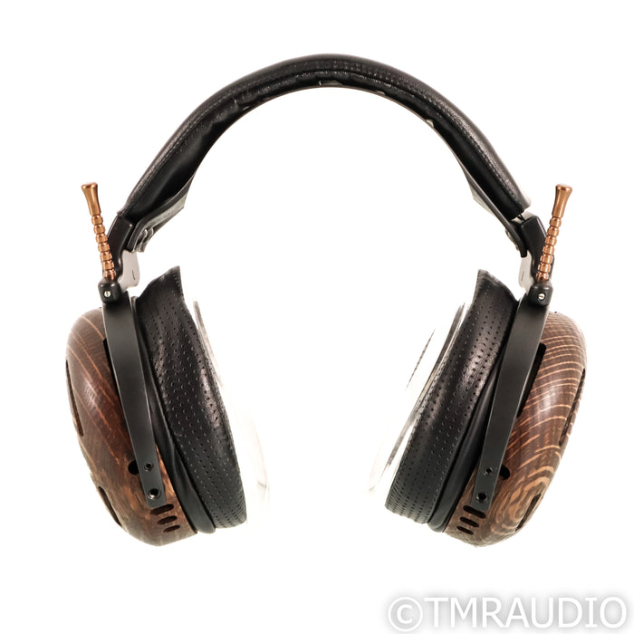ZMF Caldera Open Back Headphones; Aged Oak w/ ZMF Pro Cable