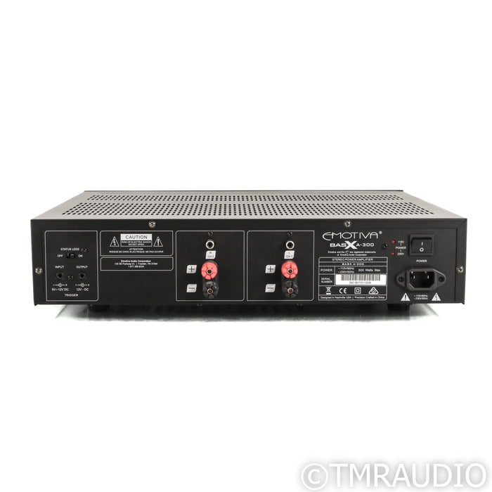 Emotiva BasX A-300 Stereo Power Amplifier