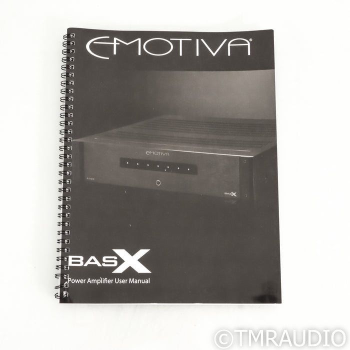 Emotiva BasX A-300 Stereo Power Amplifier