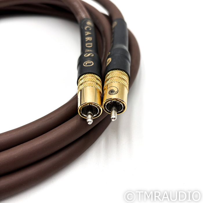 Cardas Golden Presence RCA Cables; 2m Pair Interconnects