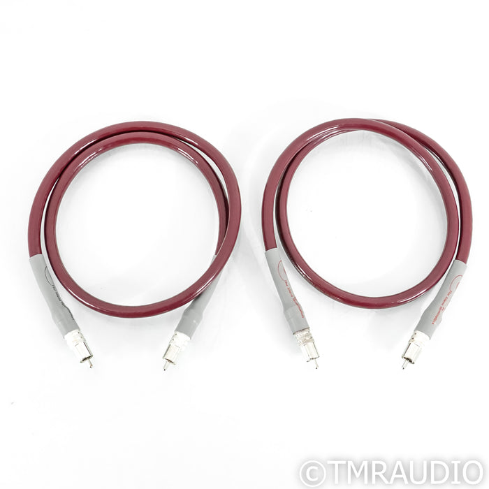 Cardas Audio Golden Cross RCA Cables; 1m Pair Interconnects