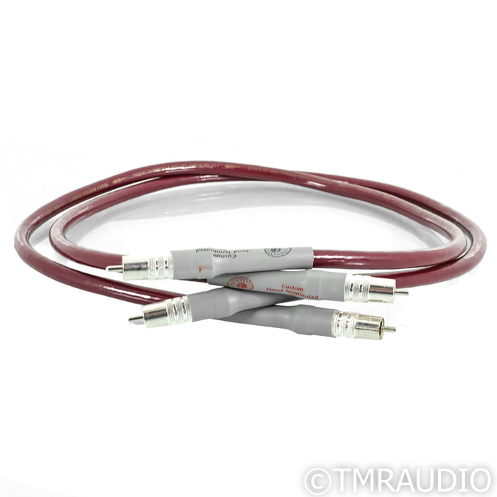 Cardas Audio Golden Cross RCA Cables; 1m Pair Interconnects