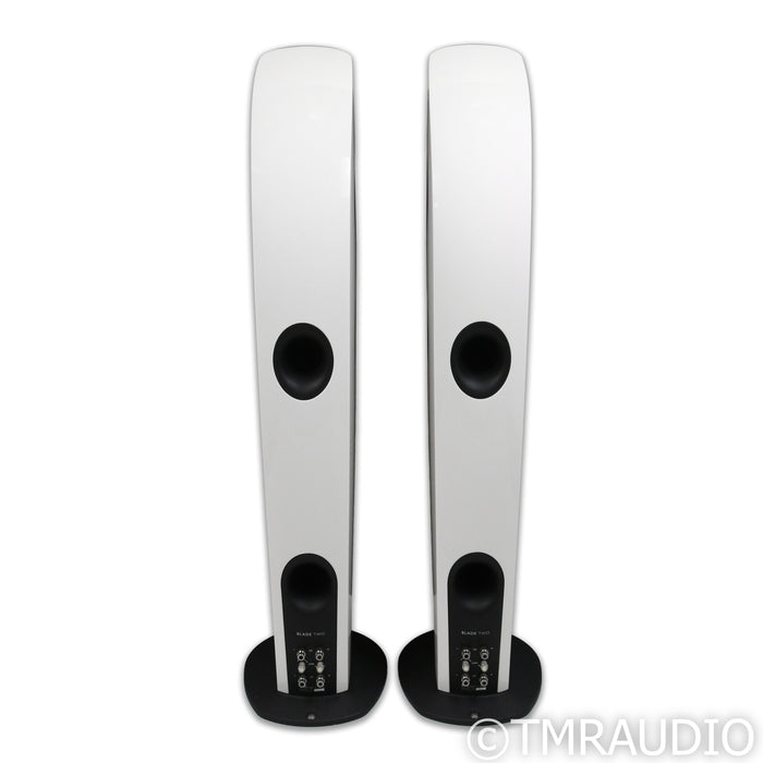 KEF Blade Two Floorstanding Speakers; White Pair