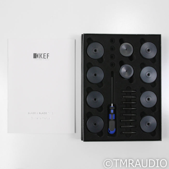 KEF Blade Two Floorstanding Speakers; White Pair