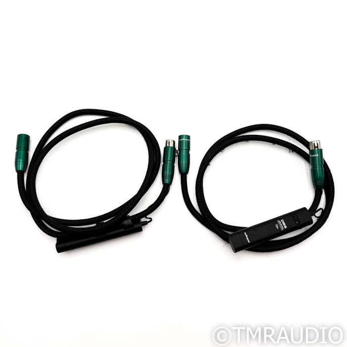AudioQuest Columbia XLR Cables; 1.5m Pair Balanced Interconnects