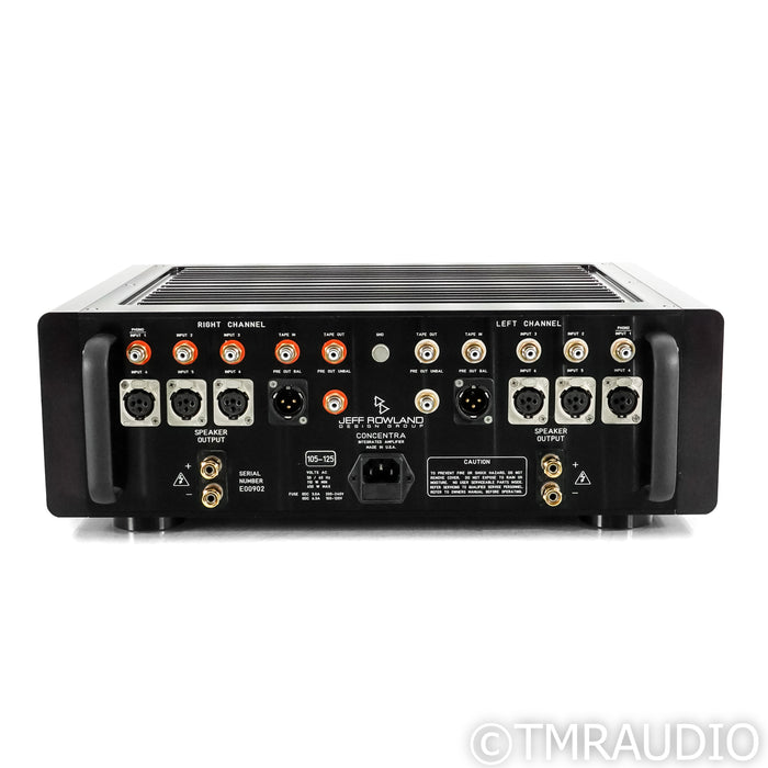 Jeff Rowland Concentra 1 Stereo Integrated Amplifier; MM Phono