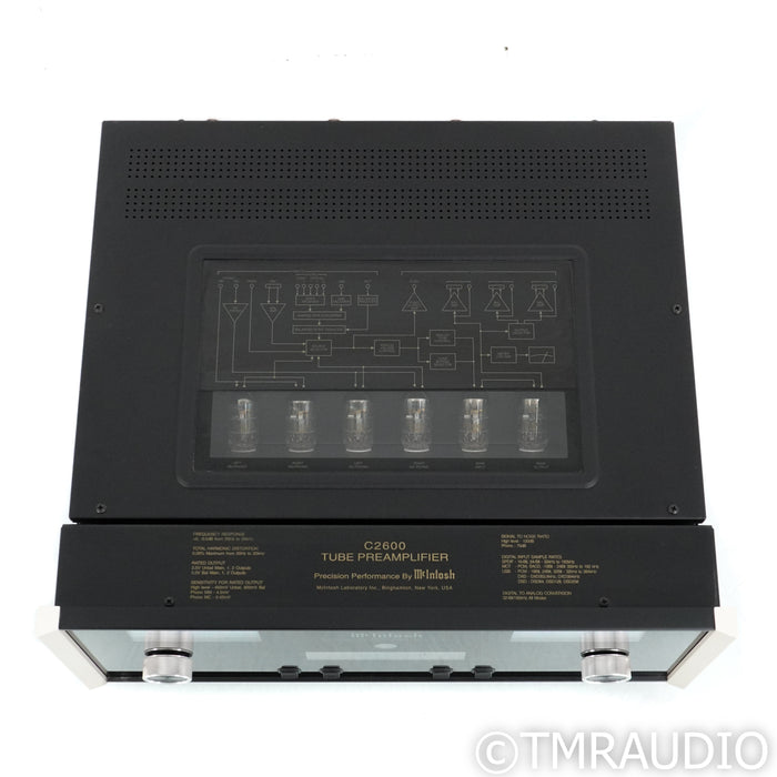 McIntosh C2600 Stereo Tube Preamplifier; MM / MC Phono