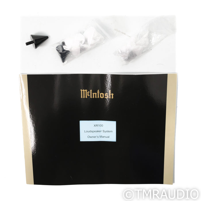 McIntosh XR100 Floorstanding Speakers; Black Pair