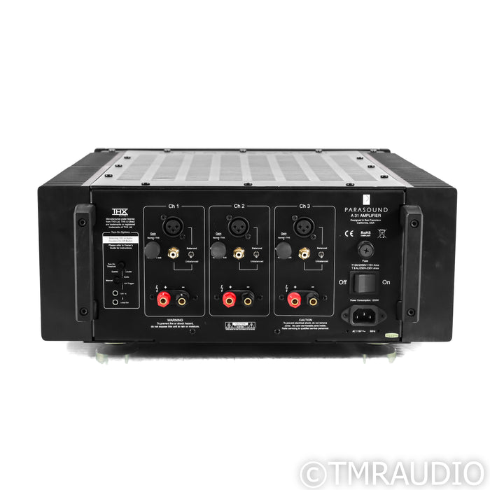 Parasound Halo A31 Three Channel Power Amplifier; A 31
