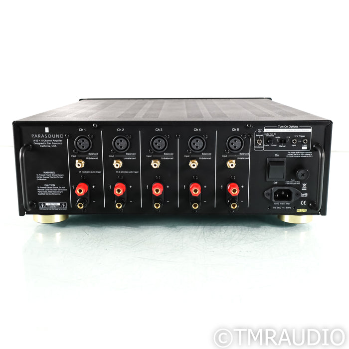 Parasound Halo A52+ Five Channel Power Amplifier; A 52+