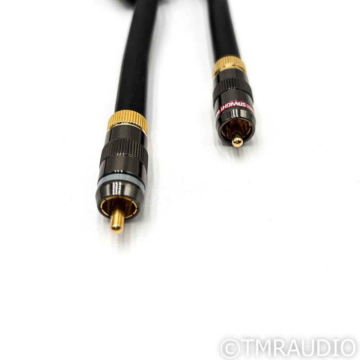 Straight Wire Crescendo 3 RCA Cables; 1m Pair Interconnects