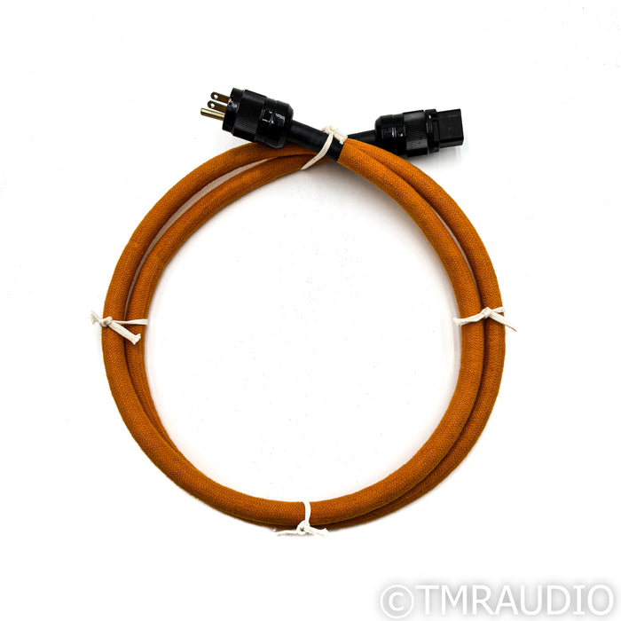 Luna Cables Orange Power Cable; 2m AC Cord; C19 20A