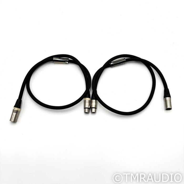 Shunyata Research Zi-tron Cobra XLR Cables; 1m Pair Balanced Interconnects