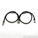 Shunyata Research Zi-tron Cobra XLR Cables; 1m Pair Balanced Interconnects