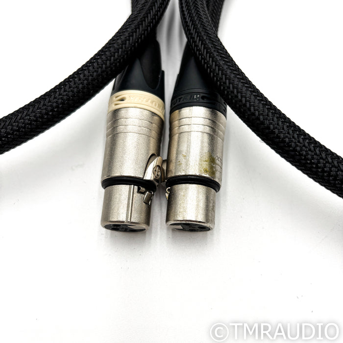 Shunyata Research Zi-tron Cobra XLR Cables; 1m Pair Balanced Interconnects