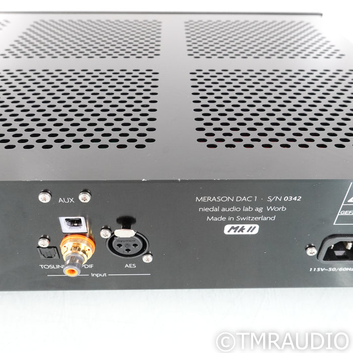 Merason DAC1 MKII; D/A Converter