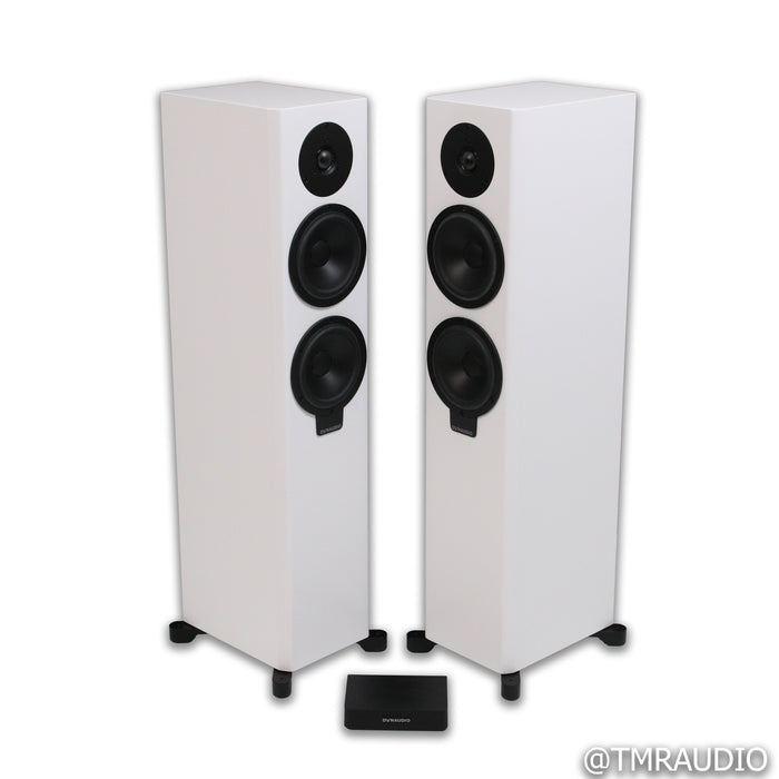 Dynaudio Xeo 30 Wireless Active Floorstanding Speakers; White Pair w/ Connect