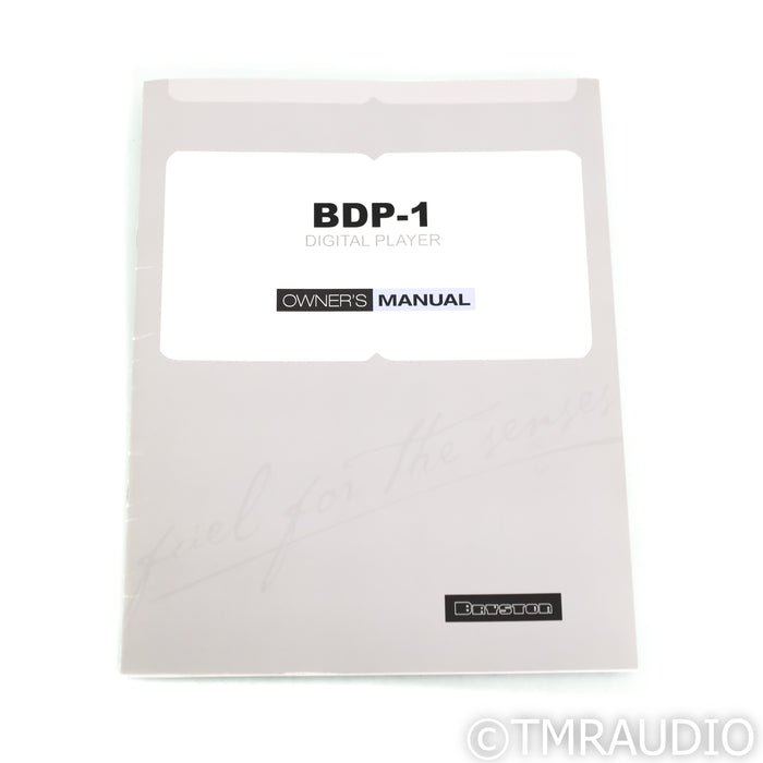 Bryston BDP-1 Network Music Streamer