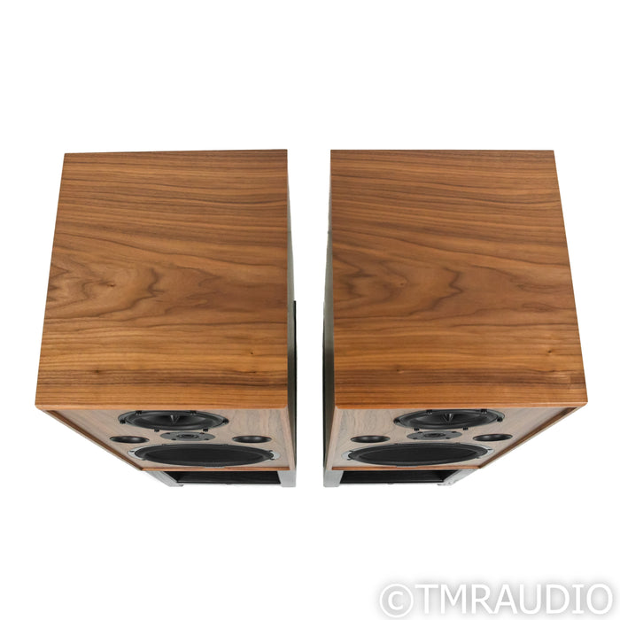 Spendor Classic 100 Bookshelf Speakers; Walnut Pair w/ HiFi Racks Stands