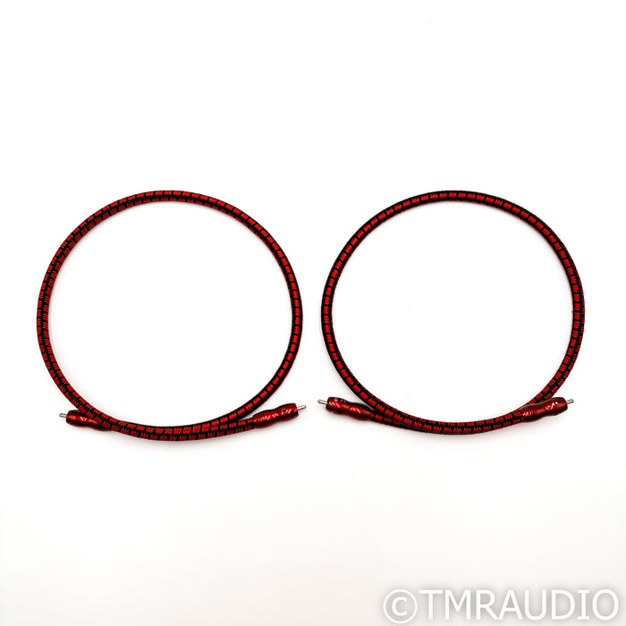AudioQuest King Cobra RCA Cables; 0.75m Pair Interconnects
