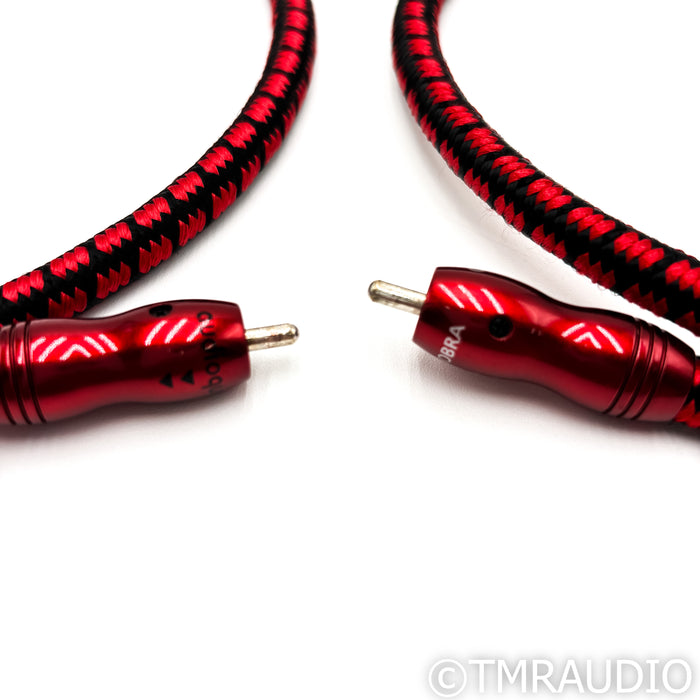 AudioQuest King Cobra RCA Cables; 0.75m Pair Interconnects