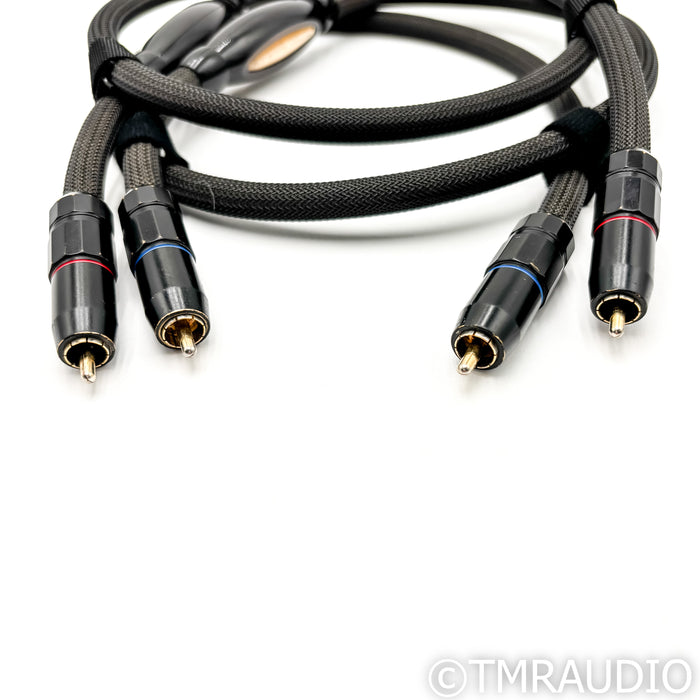 Transparent Audio MusicLink Ultra RCA Cables; 1m Pair Interconnects; MM2
